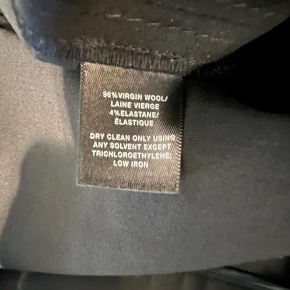 Lafayette 148 New York Barrow Virgin Wool straight leg career pants Sz 8. - Picture 9 of 14